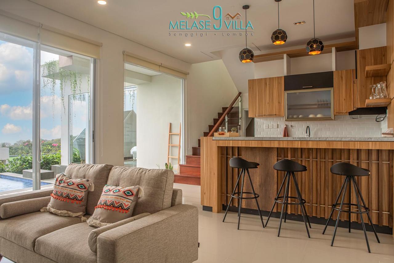 Melase 9 Villa, Senggigi มาตารัม ภายนอก รูปภาพ